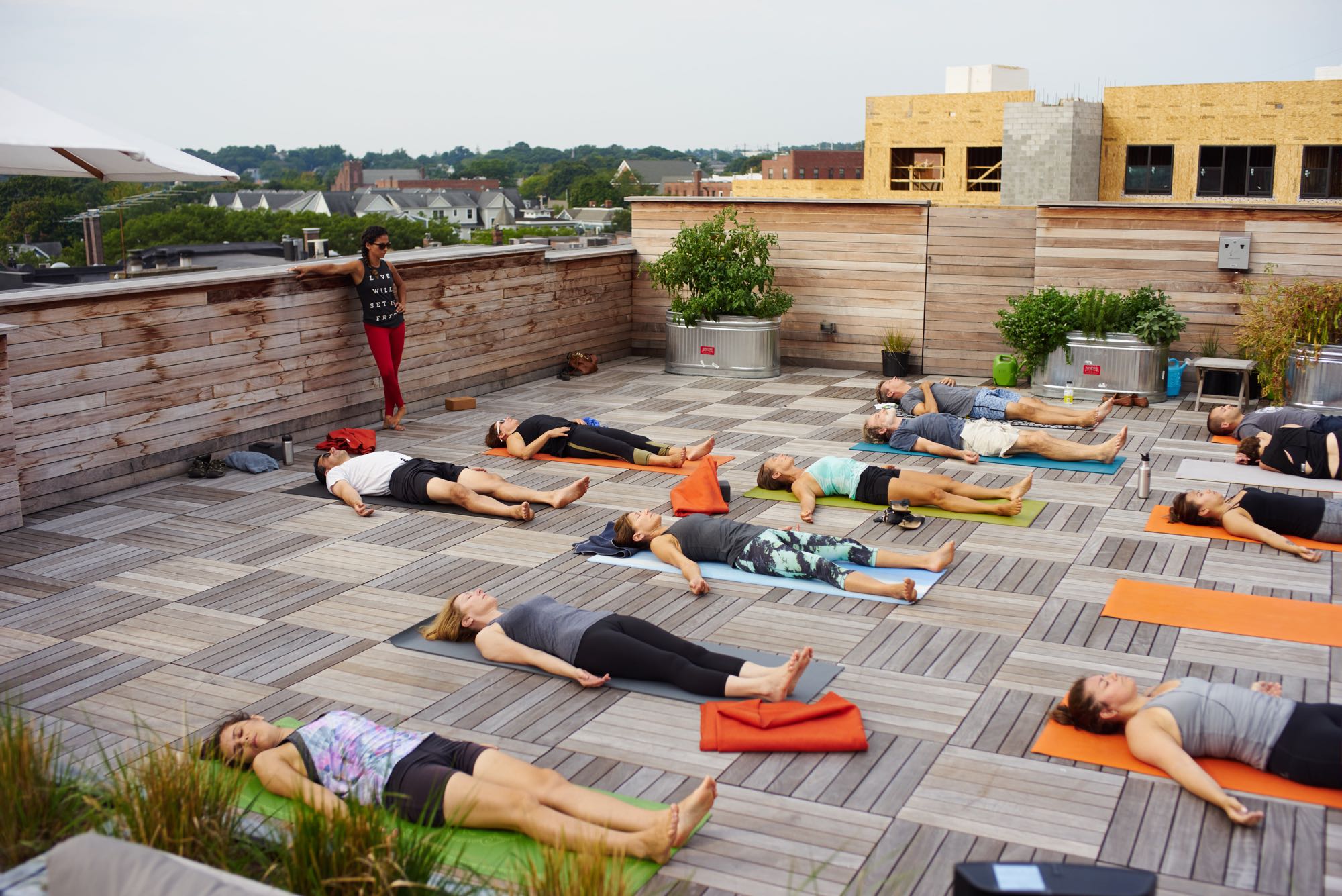 roof savasana